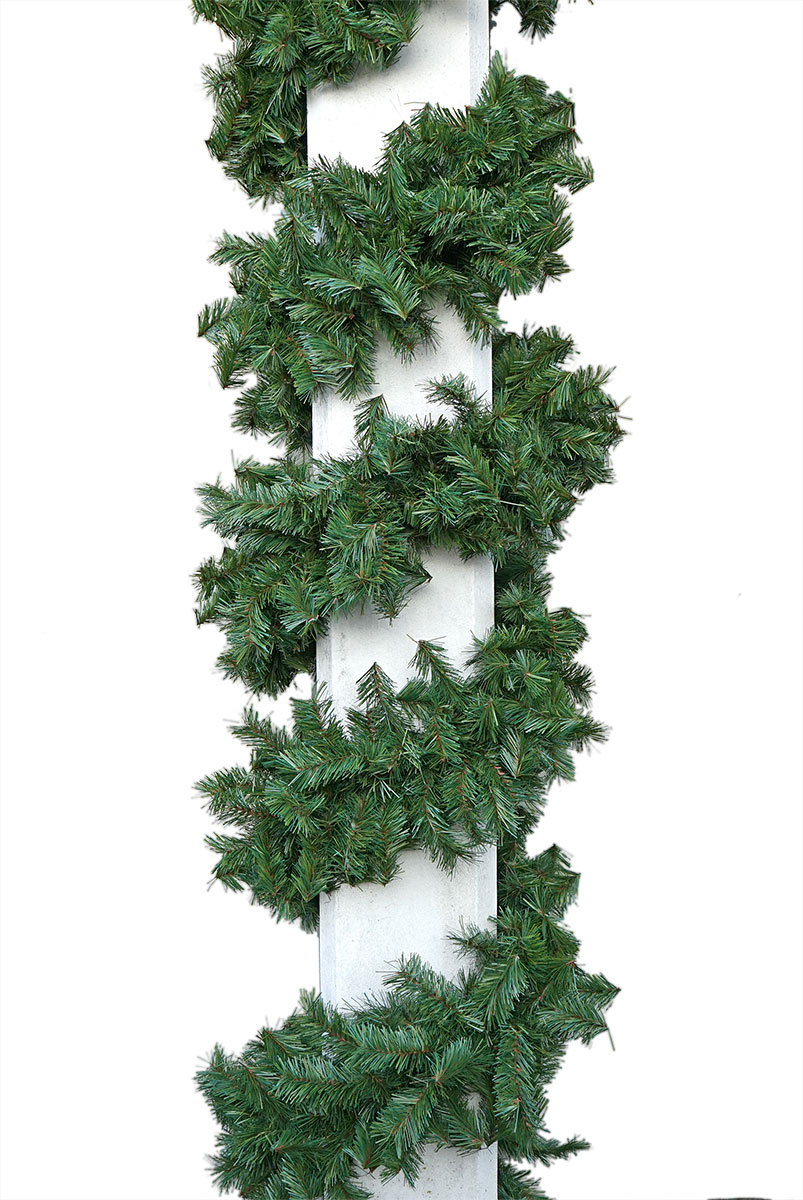 grüne Zweiggirlande Ø 28 cm