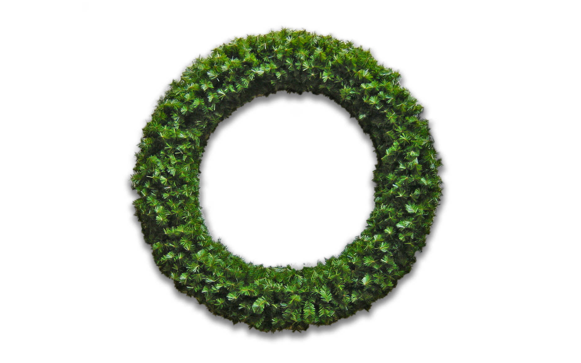 grüner Maibaumkranz