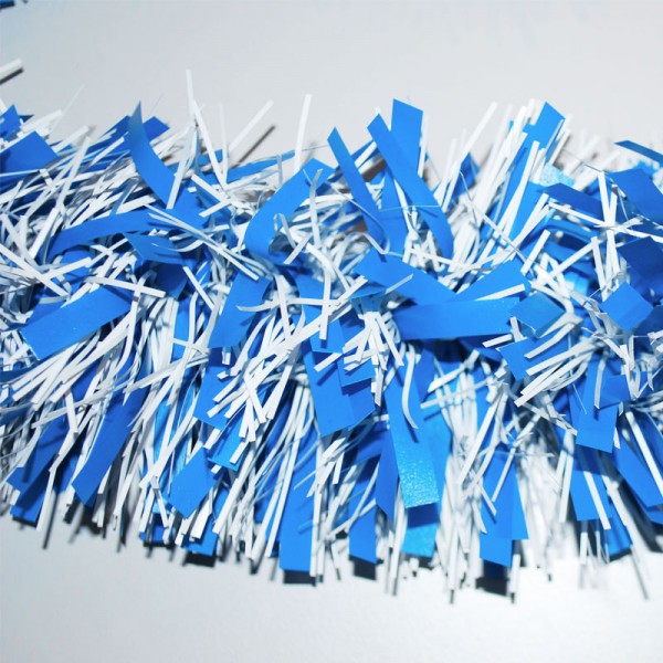 weiss-blaue Stranggirlande Ø 12 cm